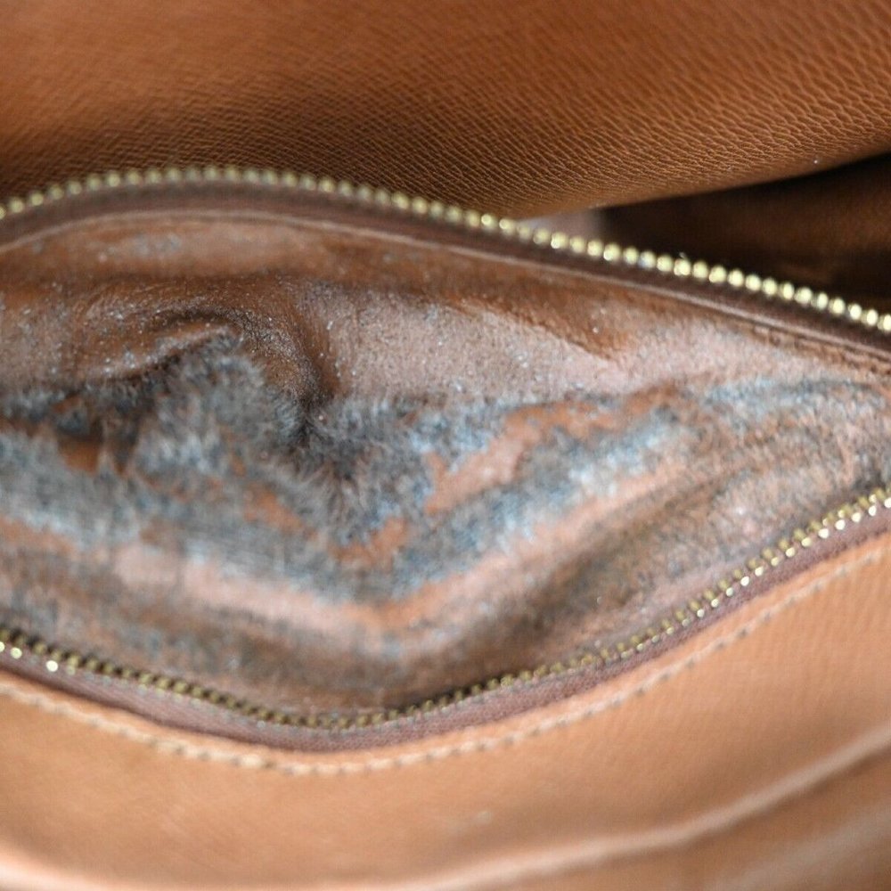LOUIS VUITTON Jeune Fille MM Shoulder Bag Monogram Leather Brown M51226 30EA515 - Picture 2 of 13